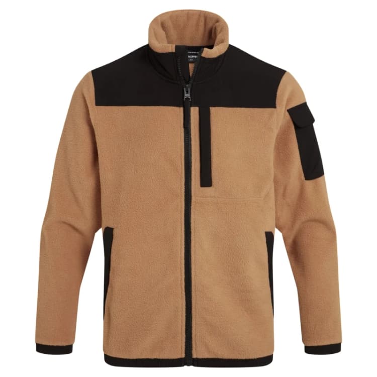 Image of Craghoppers Craghoppers Men Braefell Full-Zip Insulating Fleece Jacket in Dark Grey Size: Medium Dark Grey M Male 5063260130578