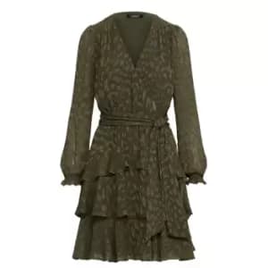 Image of Lauren by Ralph Lauren Zaristo Long Sleeve Dress - Green