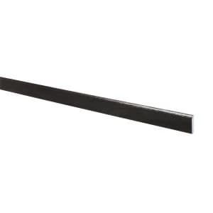 Image of Wickes PVCu Black Cloaking Profile 95 x 2500mm Pack 5