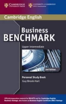 Image of Business Benchmark Upper Immediate Bulats and Business Vantage Personal Study Book by Guy Brook-Hart Paperback