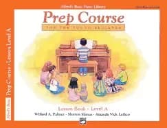 Image of alfreds basic piano prep course lesson book