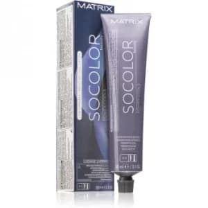 Image of Matrix SoColor Beauty Power Cools Permanent Hair Dye Shade 6VR 6.26 Dark Blonde Violet Red 90ml