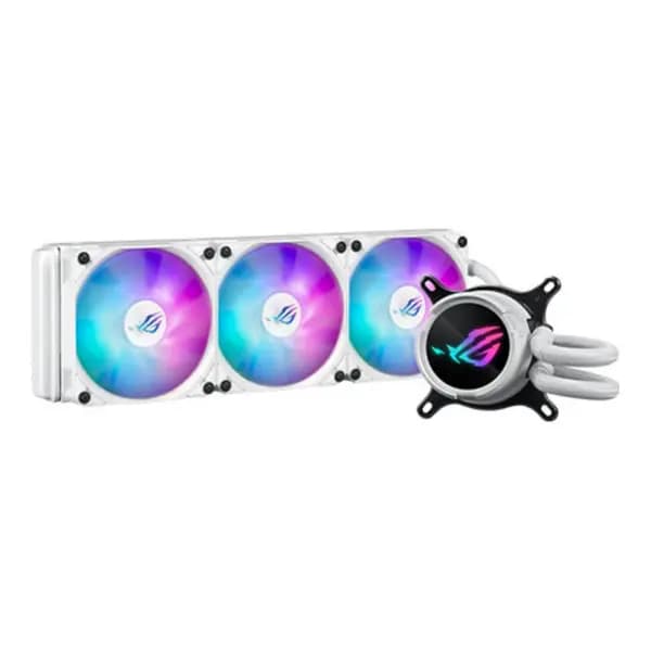 Image of Asus ASUS ROG Strix LC III 360 ARGB White Edition Processor Liquid cooling kit 12cm 90RC00T2-M0UAY0