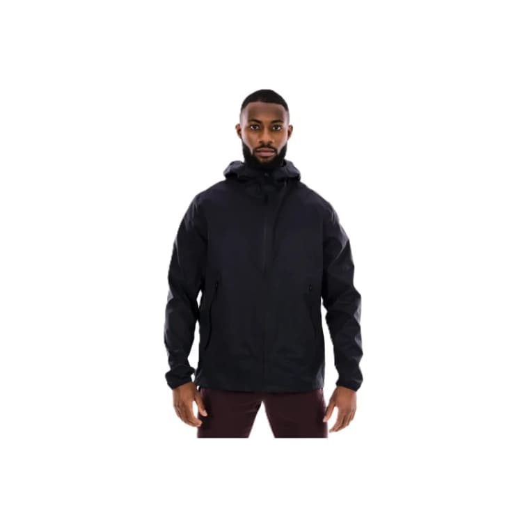 Image of Womens waterproof jacket Odlo Esssential Hardshell Noir Female M