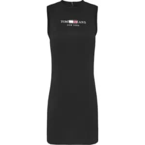 Image of Tommy Jeans Timeless Bodycon Dress - Black