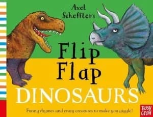 Image of Axel Schefflers flip flap dinosaurs by Axel Scheffler