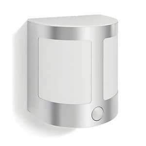 Image of Philips Parrot Inox LED Wall Lantern with PIR - 3.5W