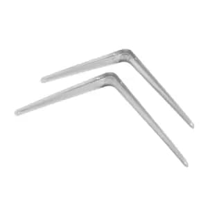 Image of Fixman London Grey Shelf Bracket 20pce - 350 x 300mm
