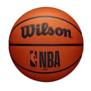 Image of Wilson NBA Drv basketball SZ 7 & 6 - Brown