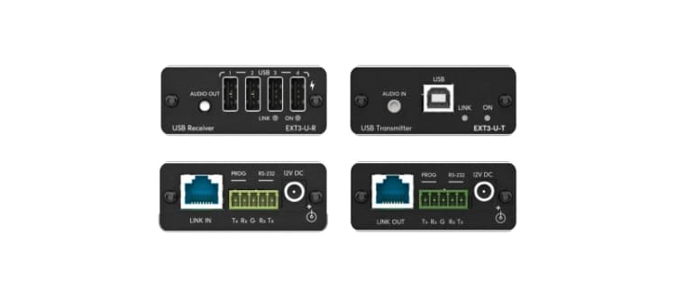 Image of Kramer Electronics EXT3-U-KIT AV transmitter & receiver