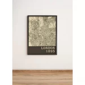 Image of LM3550SCT-007 Multicolor Decorative Framed MDF Painting
