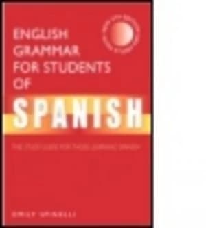 Image of English Grammar for Students of Spanish by Emily Spinelli Paperback