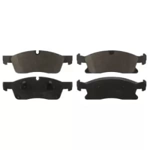 Image of Brake Pad set 16900 by Febi Bilstein Front Axle
