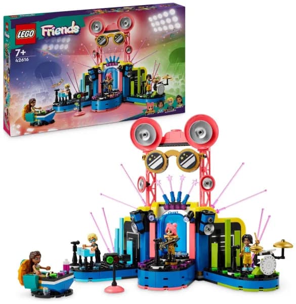 Image of LEGO Friends Heartlake City Music Talent Show Toy Set 42616