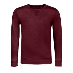 Image of Sols Unisex Adults Sully Sweatshirt (XXL) (Heather Oxblood)