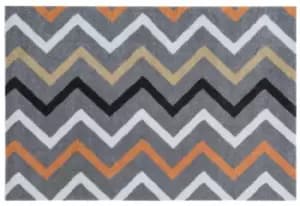 Image of Recylon Multi Chevon Heavy Duty Mat, 120Cm X 67Cm