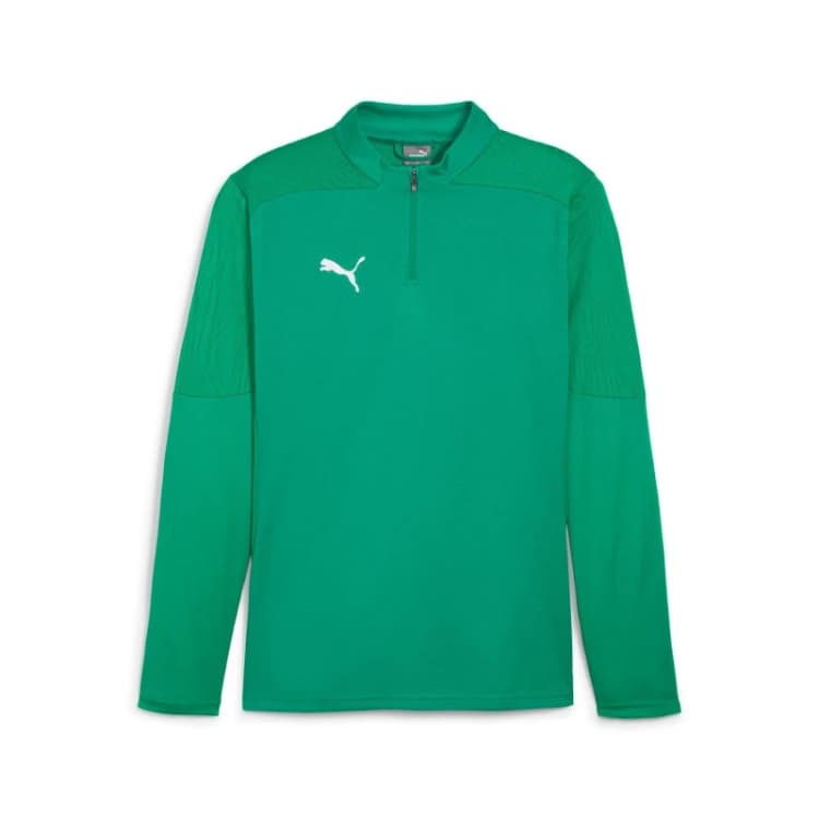 Image of Puma TeamFINAL Training quarter Zip Top Green male 3XL