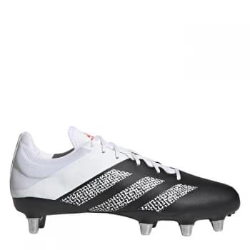 Image of adidas Kakari Elite SG Rugby Boots - Black/White/Red