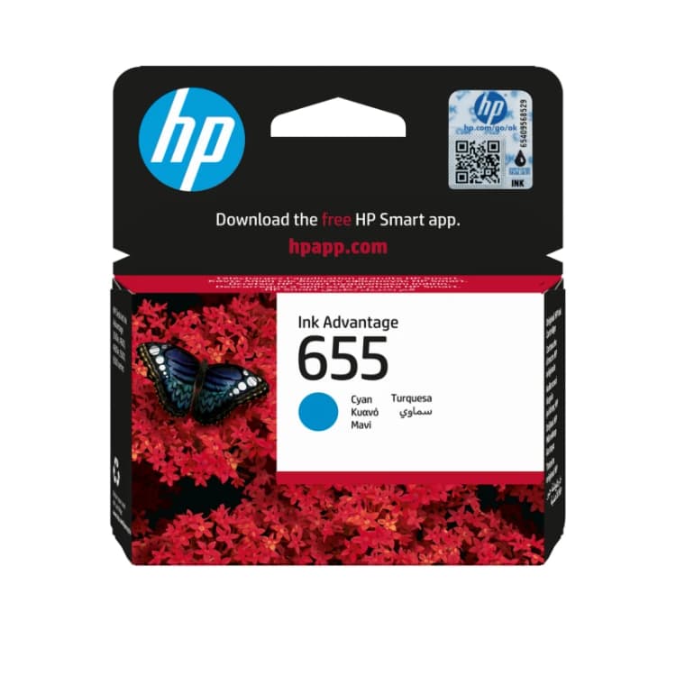Image of HP CZ110AE/655 Printhead cartridge cyan. 600 pages ISO/IEC 24711 for H