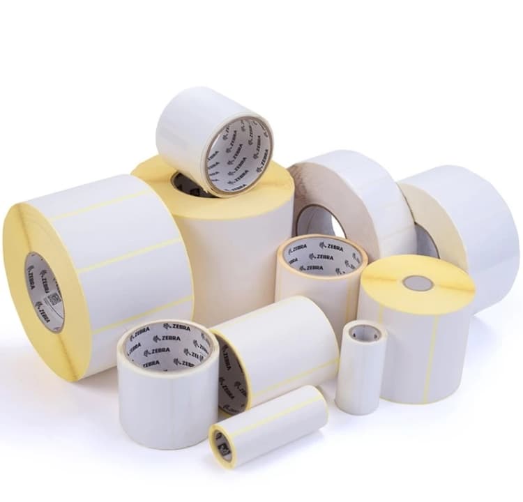 Image of Zebra 3011409-T printer label White Self-adhesive printer label