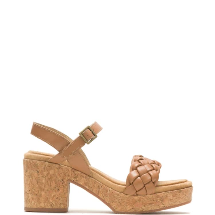 Image of Hush Puppies Poppy Quarter Strap Sandal Tan