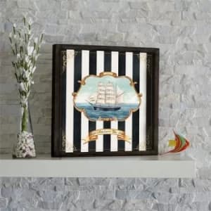 Image of KZM587 Multicolor Decorative Framed MDF Painting