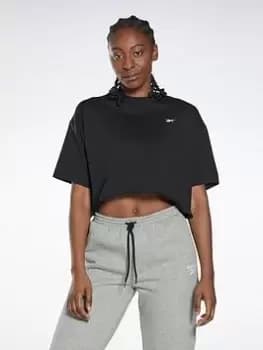 Image of Reebok Myt T-Shirt - Black, Grey Size M Women