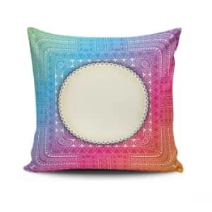 Image of NKRLNT-382 Multicolor Cushion
