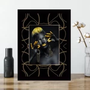 Image of SC0174629306 Multicolor Decorative Framed MDF Painting