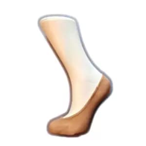 Image of Silky Womens/Ladies Cotton Footsies (3 Pairs) (One Size (UK Shoe 3-8)) (Natural)