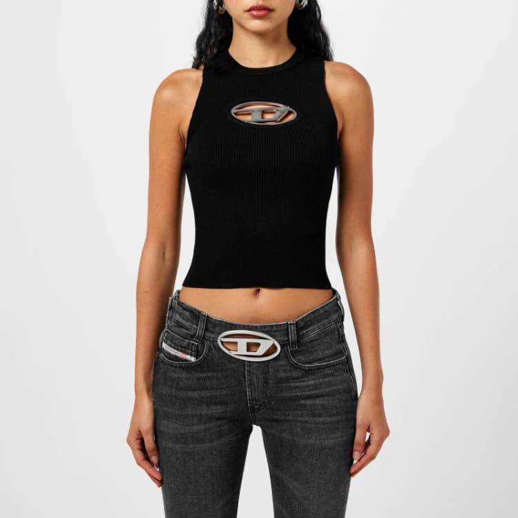 Image of Diesel M-Onerva Top - Black 6