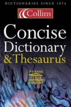 Image of Collins Concise Dictionary and Thesaurus Hardback