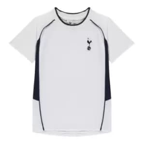 Image of Source Lab Tottenham Hotspurs Poly T Shirt Juniors - White