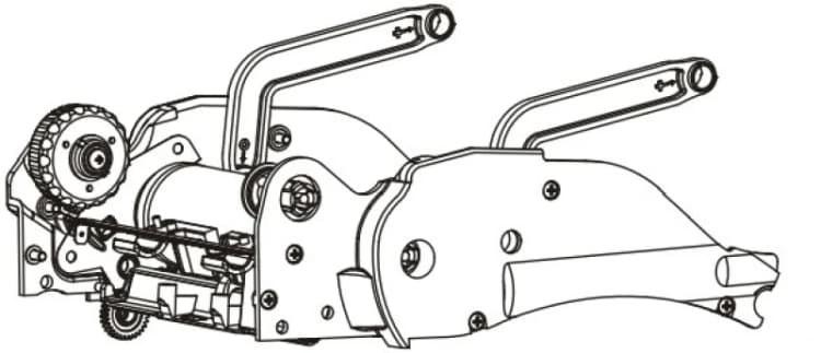 Image of Zebra P1027135-046 printer/scanner spare part