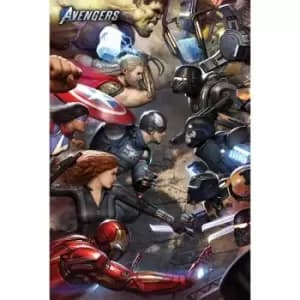 Image of Avengers Gamerverse Poster Pack Face Off 61 x 91cm (5)