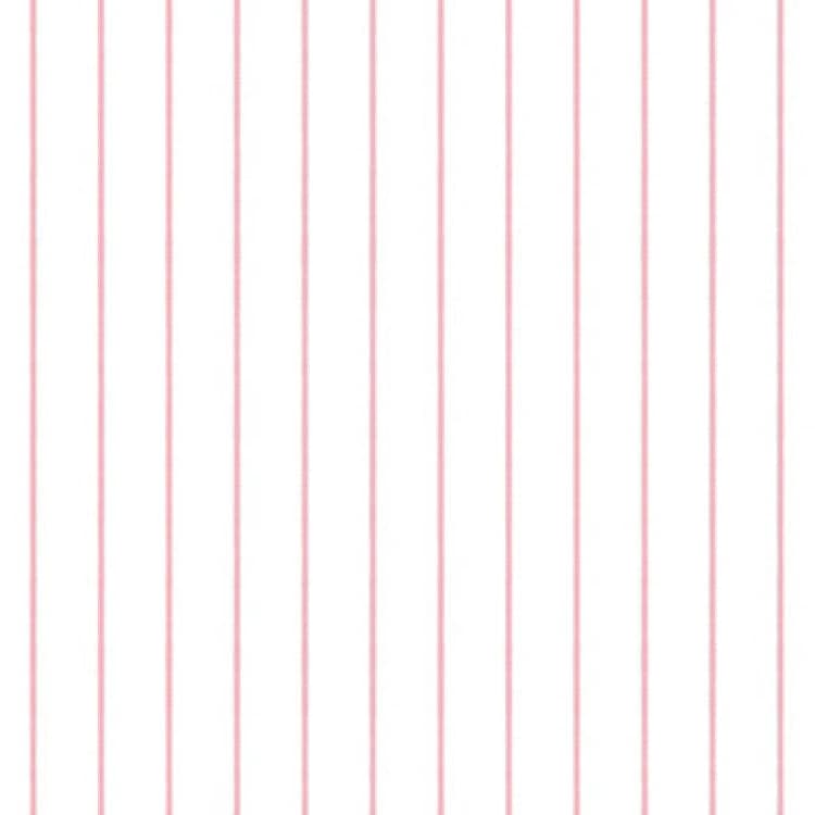 Image of Hoopla Walls Scallop Stripe - Rose 10M Wallpaper