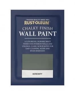 Image of Rust-Oleum Chalky Finish Wall Paint Tester Sachet ; Serenity