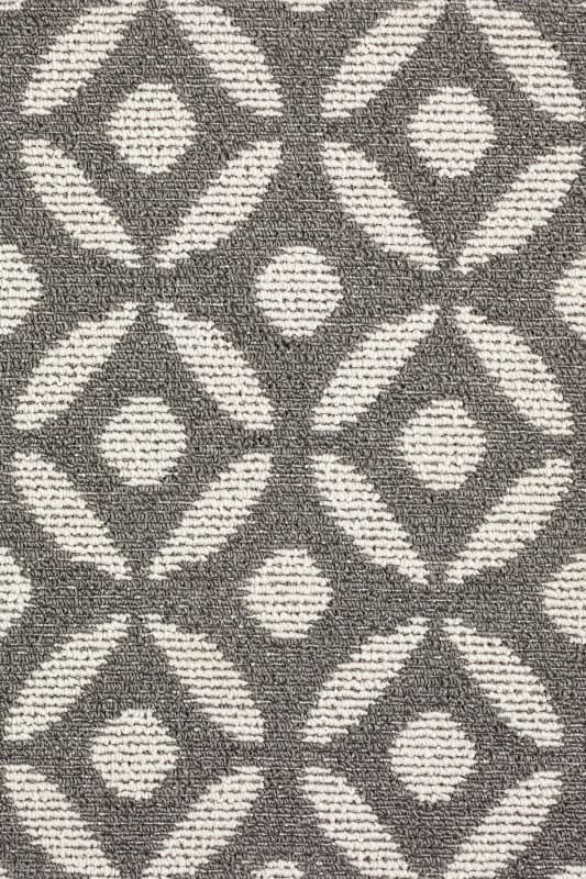Image of My Mat Stain Resistant Crescent Silver Silver
