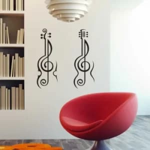 Image of DSO-60 Black Decorative Wall Sticker