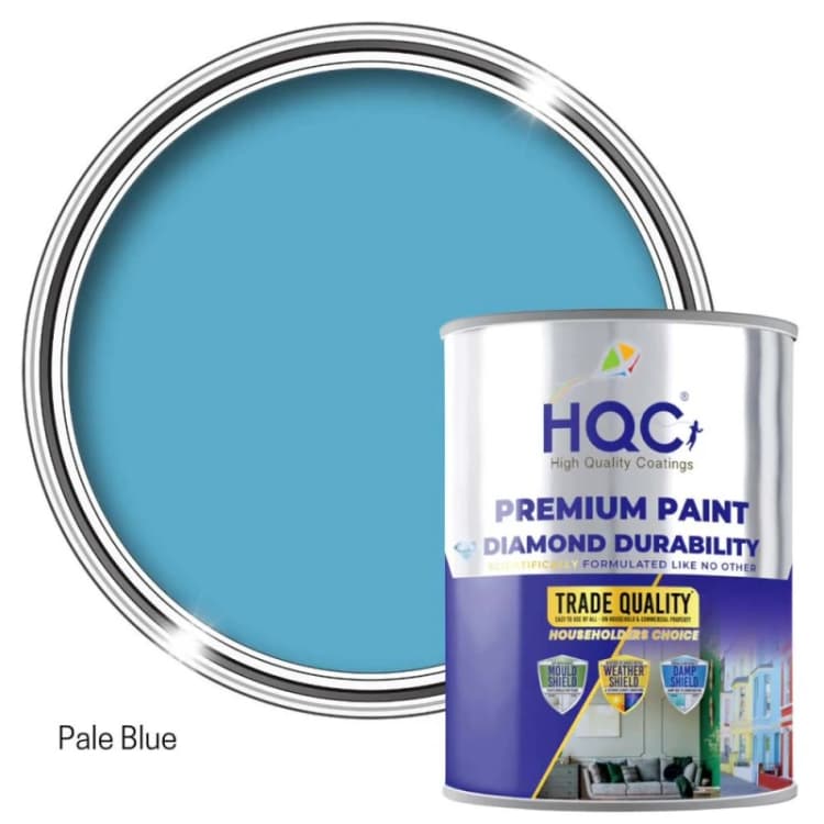 Image of HQC PAINTS Garden Paint - 20L in Pale Blue Pale Blue Unisex 20L