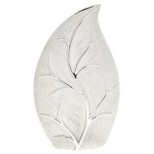 Image of Leaf Wide Vase Champagne Large