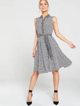 Image of Hobbs Belinda Dress - Ivory/Black