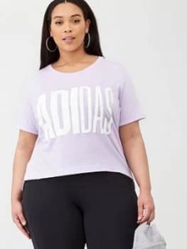 Image of Adidas Universal Tee - Purple