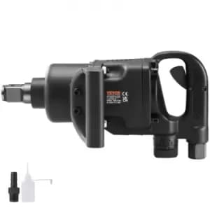 Image of VEVOR 1" Air Impact Wrench, Up to 2730 ft-lbs Reverse Torque Output 1" Pneumatic Impact Gun Lightweight w/ 2 Handles for Heavy Duty Repairs and Mainte