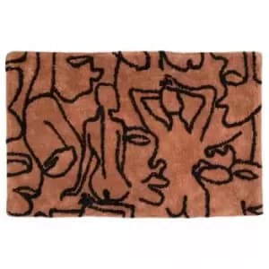 Image of Furn Everybody Bath Mat (One Size) (Pecan/Black)
