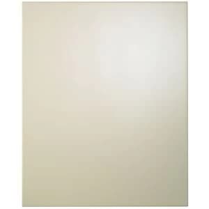 Image of Cooke Lewis Raffello High Gloss Cream Tall single oven housing door W600mm