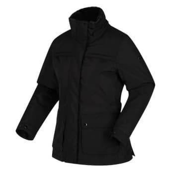 Image of Regatta Linnette Waterproof Jacket - BlkHighShine