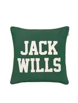 Image of Jack Wills Varsity Logo Cushion