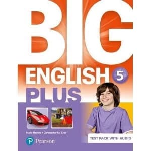 Image of Big English Plus BrE 5 Test Book and Audio Pack 2018 Mixed media product