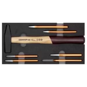 Image of Gedore Hammer/chisel set 2/6 CT-module 7pcs